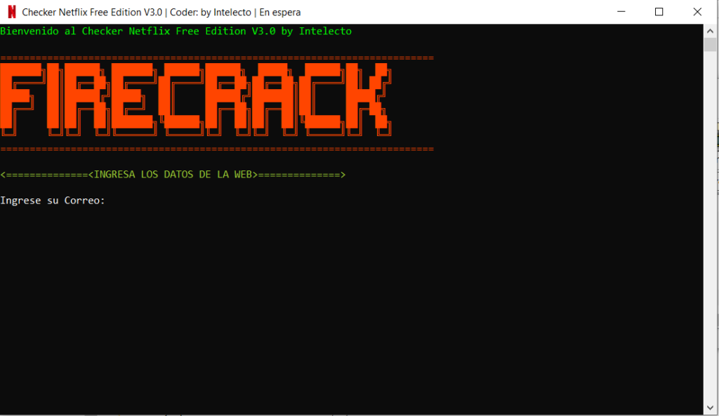 Netflix Checker By FireCrack
