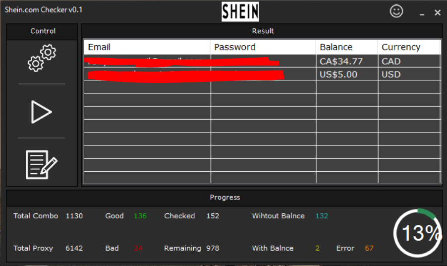 Shein.com checker