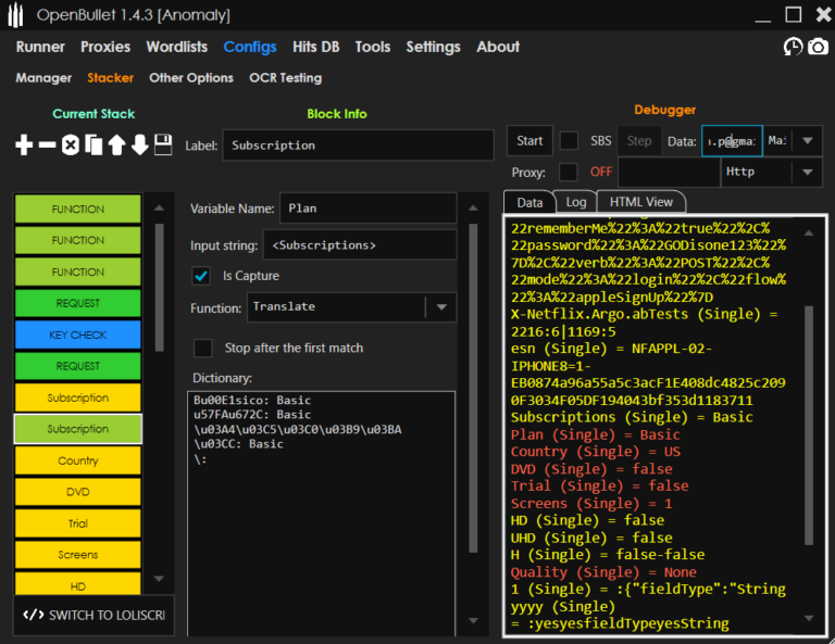 NETFLIX PRIVATE OB CONFIG WITH IOS API + FULL CAPTURE PJ