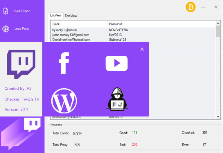 TWITCH TV VALID EMAIL CHECKER V0 1 BY PJ PJ