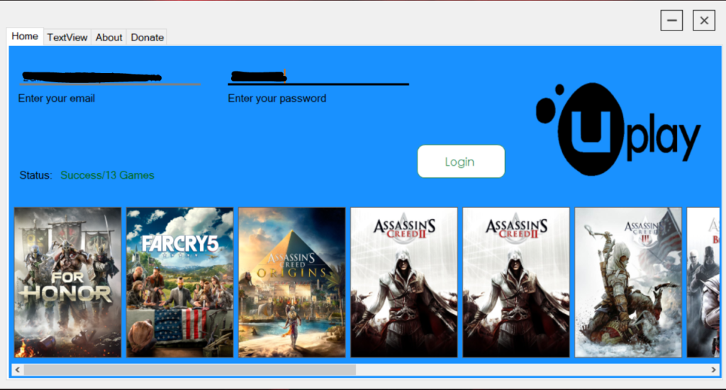 Uplay Single Account Checker