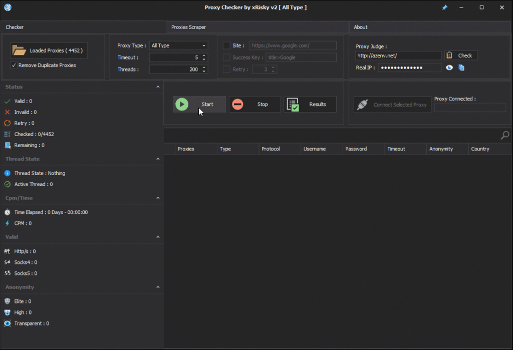 latest proxy checker